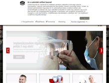 Tablet Screenshot of mozerdental.hu